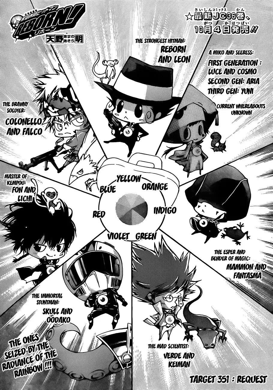 Katekyo Hitman Reborn! Chapter 351 1